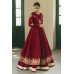 Red Anarkali 